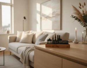 moderne skyline deko Szene