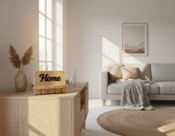 design schluesselboard holz Szene