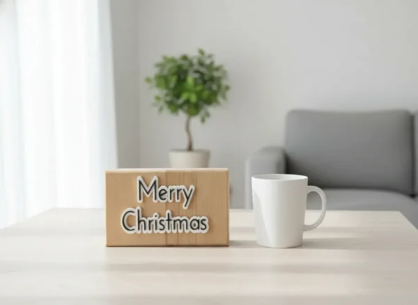 moderner weihnachtsaufsteller Groesse