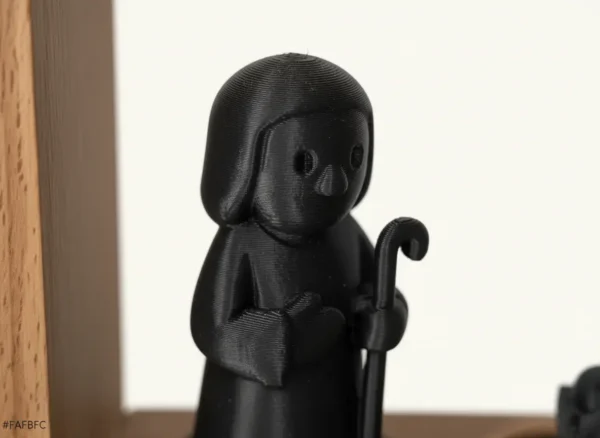 moderner holz aufsteller Detail