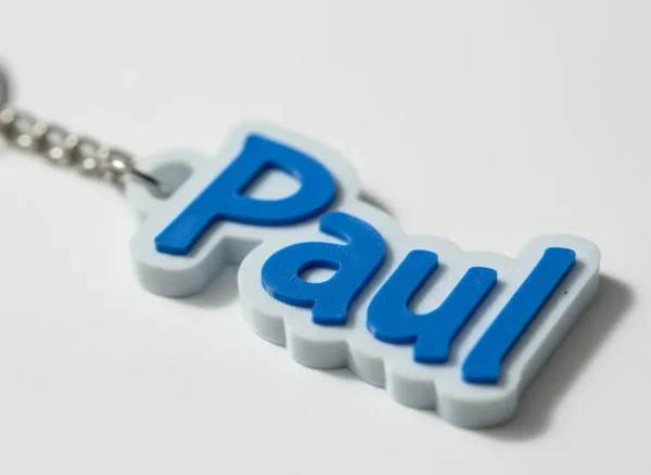 personalisierter schluesselanhaenger Detail